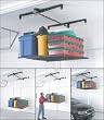 Racor PHL-1R Pro HeavyLift 4-by-4-Foot Cable-Lifted Storage Rack