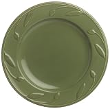 Signature Sorrento 8-Inch Round Salad Plate, Green