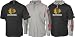 Chicago Blackhawks -Black/Grey- Hoodie Tee Combo