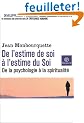 De l'estime de soi � l'estime du Soi : De la psychologie � la spiritualit�