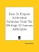 Book How To Prepare Alchemical Formulas From The Writings Of Famous Alchemists
