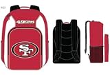 NFL San Francisco 49Ers Southpaw Backpack (Red, Medium)