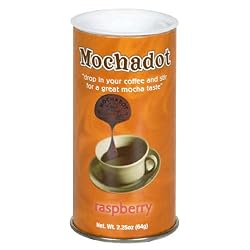 Mochadots Raspberry, 9-Count Canisters (Pack of 12)
