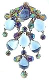 Vintage Fabulous Large Rhinestone Brooch