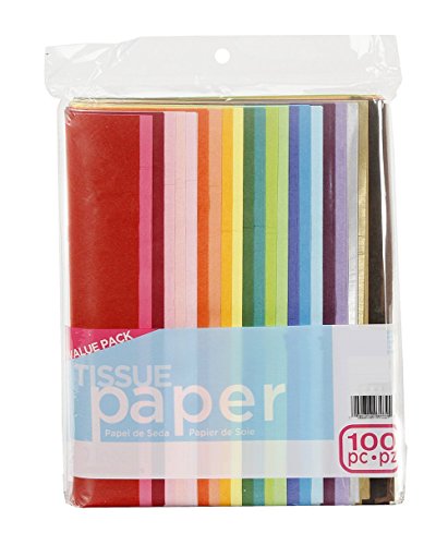 Retailsource dar007tp026ca 100-piece tissue paper, 20&q…
