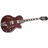 electric guitar Epiphone Emperor Swingster Hollowbody Electric Guitar Trans Black electric guitar