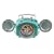 Wesco High School Musical Boom Box Alarm - Graffiti Design