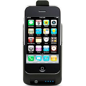 Naztech Energy Holster Case with Rechargeable Battery Pack for Apple iPhone 3G & 3GS
