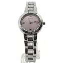 Accurist Ladies Purple Dial Bracelet Strap Watch In Presentation Case