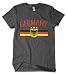 (Cybertela) German Flag Coat of Arms Men's T-shirt Country Pride Tee