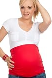 Mamaband Rot 32 bis 36 (Bauchband)