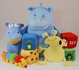 Baby Bath Toys - Hippo Gift Set