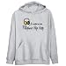 Hoodie Mens Heather Gray " I WANNA Filipino Hip Hop - headphones" Music X-Small