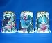 Porcelain China Collectable - Set of Three Thimbles - Gold Top Decoupage Birds