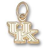 Univ Of Kentucky New Uk 1/4 Pendant (Gold Plated)