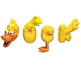 WordWorld WordFriends Magnetic Plush Duck