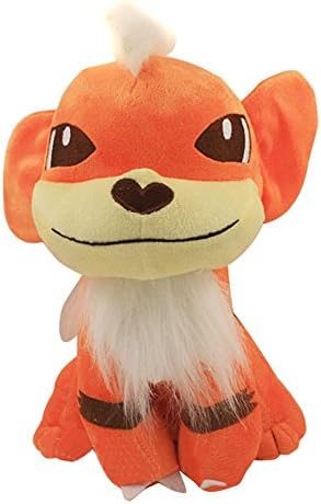 25CM Growlithe Popularity Anime Cartoon Game Pokemon Pocket Plush Doll Kids Toys Stuffed Plush Figure Doll