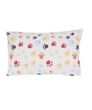Single Bed Pillowcase-Paw print
