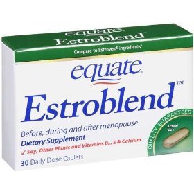 Equate - Estroblend for Menopause (Compare to Estroven) 30 Caplets (3 Pack) Total 90 Caplets
