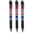 Chicago Cubs Soft Grip 3-Pack Pen Set by National Design
