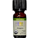 Aura Cacia, Organic Oregano Essential Oil, 0.25 Oz