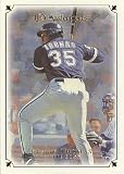 2007 UD Masterpieces # 39 Frank Thomas - Blue Jays - MLB Trading Card - Baseball Card - Mint Condition - Shipped In Protective Display Case !