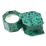 Eye Loup 10X Stylish Marbleized Green White for Magnification