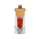 Peugeot Vendome 5-1/2-Inch Chili Mill, Acrylic and Natural Wood