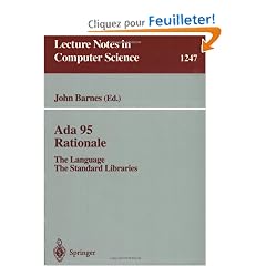 Ada 95 Rationale: The Language, the Standard Libraries