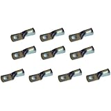 10 pcs Tinned Marine Grade Copper Battery Welding Cable Lug Connector Terminal for 6 Gauge (6 AWG), 4 Gauge (4 AWG), 2 Gauge (2 AWG), 1/0 Gauge (1/0 AWG), 2/0 Gauge (2/0 AWG) and 4/0 Gauge (4/0 AWG)