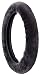Sheepskin Stretch-On Steering Wheel Cover-Black