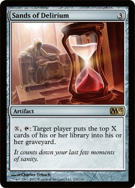 Magic: the Gathering - Sands of Delirium (216) - Magic 2013 On Sale
