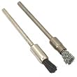 2 Steel Wire Hair End Brushes Jewelers Rotary Tools