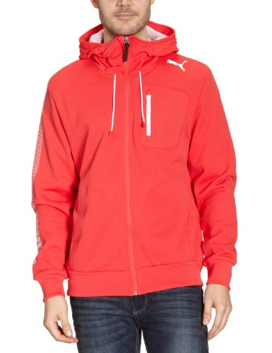 PUMA Herren Jacke Tech Hooded, bittersweet-white, S, 819283 11 Preisvergleich