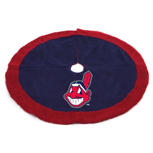 Cleveland Indians MLB Holiday Tree Skirt (48-inch)