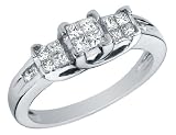 Diamond 1/2 Carat (ctw) Ring in 14K White Gold
