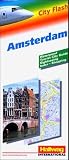 Hallwag Rand McNally City Flash, Amsterdam: Tourist City Guide - Sightseeing - Public Transport - Index - Shopping (Rand McNally Cityflash Visitor Maps) - Hallwag