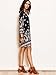 Milumia Women's Vintage Printed Ethnic Style Loose Casual Tunic Dress