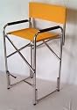OASIS Tall Director Aluminum Chair w/ Compact Mirror SetMade in USA5 Years WarrantyAssorted Colors