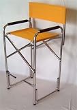 Tall Director Aluminum Chair Made in USA -2 Years Warranty by E-Z Sales