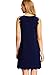SheIn Women's Scalloped Sleeveless Shift Mini Tank Dress