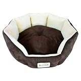 Armarkat C01HKF MH Cozy Pet Bed 20-Inch Diameter, Mocha Beige by Armarkat