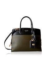 Prada Bolso asa de mano Esplanade Big (Negro / Caqui)