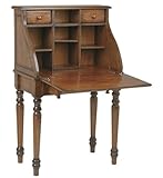Secretary Flip Desk in Antique Cherry Finish