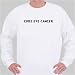 Cure Eye Cancer Sweatshirt X-Large White