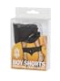 Boy Shorts Vibrating Panty Black Large/Extra Large