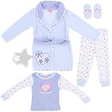 Sweet Heart Pajamas and Bath Robe Set for Infant Girls