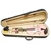 ViolinSmart Solid Wood Pink color 1/2 Size Violin with case and Accessories