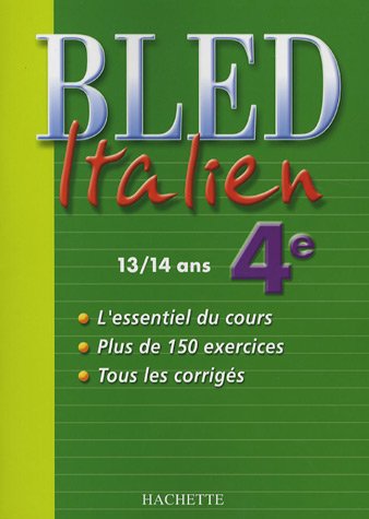 Bled italien 4e : 13/14 ans
