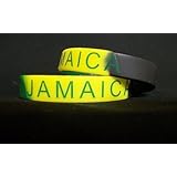 Large wrist size Jamaica - Silicone Wristband / Bracelet